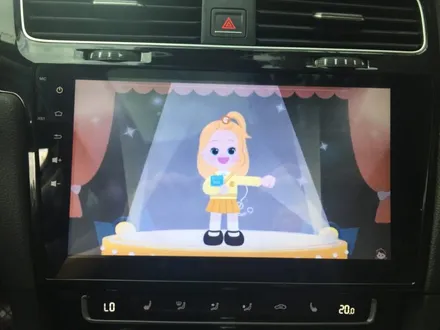 골프7세대 카컴 안드로이드 올인원 10인치 매립