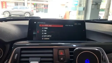 BMW 3시리즈 nbt evo id6 15인치 해외직구 안드로이드 올인원 설치