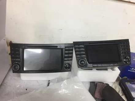 벤츠 E350 W211 순정7인치 커멘더 탈착후 안드로이드 올인원 설치