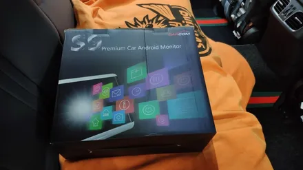 제네시스 G80 후석 리어모니터 카컴 s9