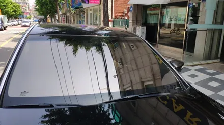 에쿠스 넥스가드 프리미엄 브론즈 s100  전면썬팅