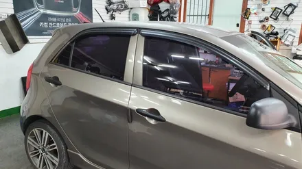 인천 올뉴모닝 넥스가드 tp600 보스 썬팅으로 신차변신
