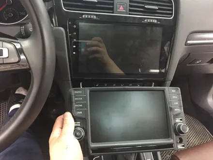 골프7세대 카컴 안드로이드 올인원 10인치 매립