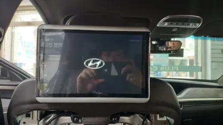 제네시스 G90 안드로이드 후석 리어모니터 카컴s9