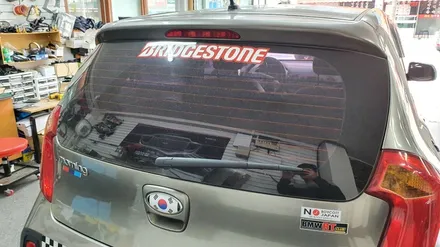 인천 올뉴모닝 넥스가드 tp600 보스 썬팅으로 신차변신
