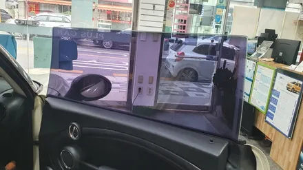 인천 미니쿠퍼s 넥스가드 프리미엄 뉴보스 반반사 썬팅재시공