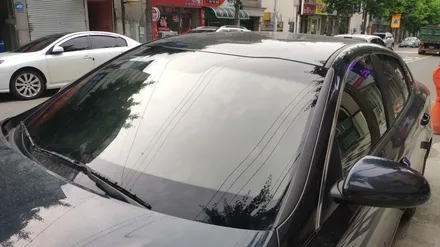 더뉴k5 무더운 여름 차량 선글라스 썬팅 재시공하기