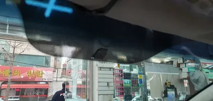 올뉴모닝 오래된 전면썬팅 제거후 넥스가드 tp200 재시공