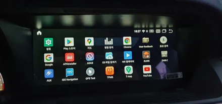 벤츠 W221 s500 10.25 안드로이드 올인원 설치
