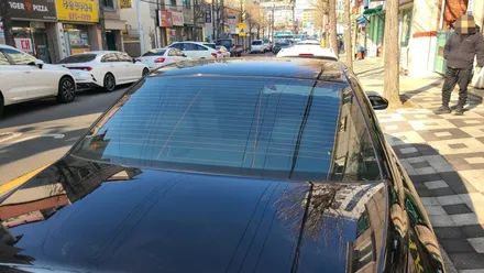 인천 그랜저 XG 카나로 안드로이드 올인원 매립과 하이패스 룸미러 설치