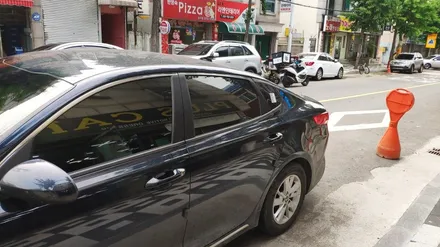 더뉴k5 무더운 여름 차량 선글라스 썬팅 재시공하기