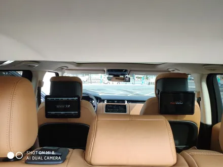 랜드로버 스포츠 RRS 안드로이드 후석모니터 카컴 s9플러스