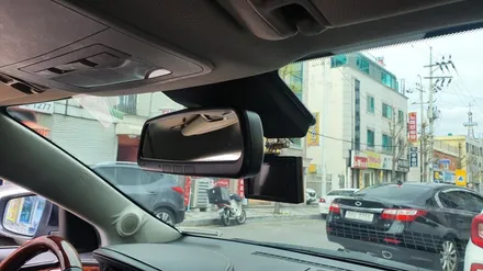 알페온 넥스가드 전면썬팅 하이패스 룸미러 블랙박스 패키지시공