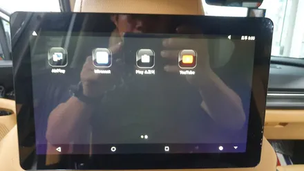 인천 4세대 카니발 안드로이드 리어모니터 카컴 s9플러스