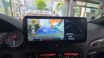 인천 아우디 SQ5 12.3인치 안드로이드 올인원