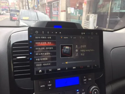 그랜드 카니발 카컴 안드로이드 10.1 올인원 매립하기