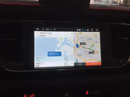 올뉴카니발 카컴 9인치 안드로이드 올인원 장착