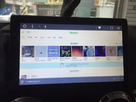 지프 jk랭글러 카컴 안드로이드 올인원 설치 JL부럽지 않아요^^