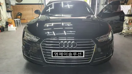 아우디 A7 12.3인치 안드로이드 네비게이션 장착. / 대전,세종,청주