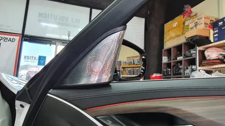 BMW G30 5시리즈 오버젠 회오리 엠비언트 트위터, 미드레인지 장착. / 대전,세종,청주