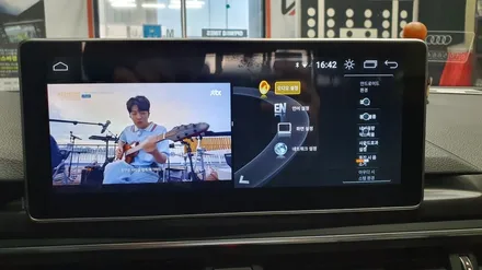 2019년 아우디 A4 b9 안드로이드 네비게이션 장착. / 대전,세종,청주