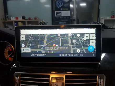 벤츠 CLS  안드로이드 네비게이션 장착. / 대전,세종,청주