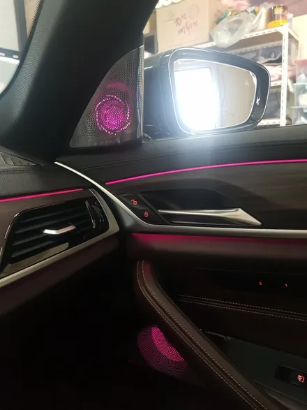 BMW 520d G30. [오버젠]OberZent 장착. 회오리트위터,스피커 / 대전,세종,청주