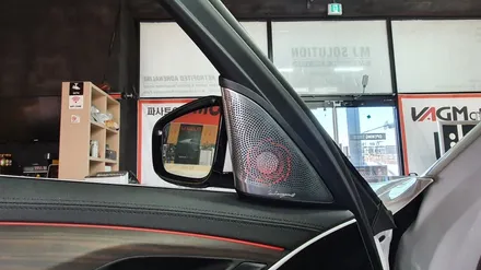 BMW G30 5시리즈 오버젠 회오리 엠비언트 트위터, 미드레인지 장착. / 대전,세종,청주