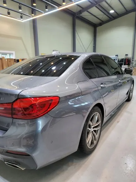 BMW G30 520d 사틴블랙 전체랩핑 그릴랩핑 / 양주 백석읍