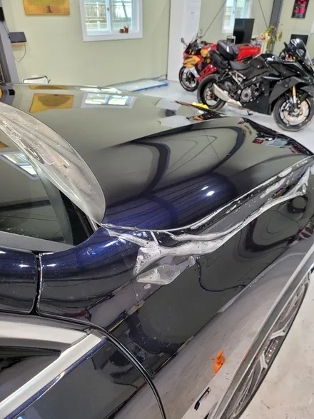 BMW X5 40i 본넷 PPF 사이드미러 유광블랙 랩핑 / 양주 백석읍