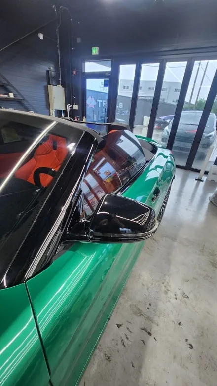 양주 BMW Z4 아일 오브 맨 그린 고광택 전체랩핑 / 양주 백석읍