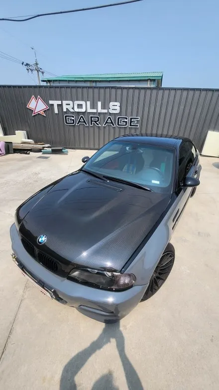 양주랩핑 BMW E46 M3 고광택전체 투톤 랩핑 / 양주 백석읍