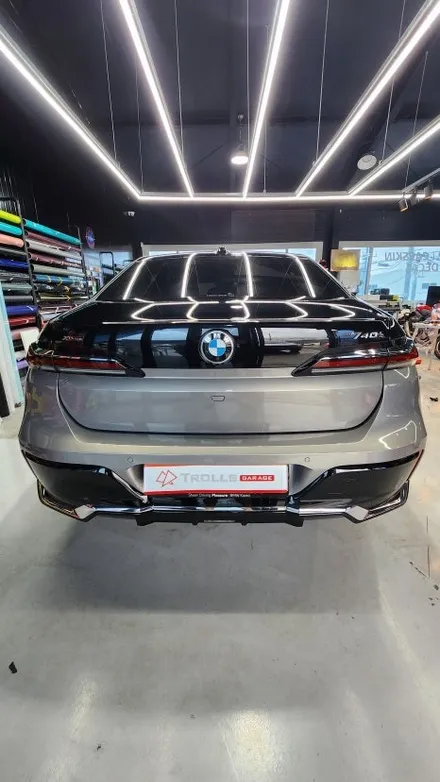 BMW 7시리즈 듀오톤 투톤 타이니봇 고광택 랩핑시공 / 양주 백석읍