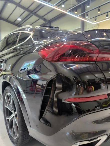 [양주랩핑] BMW X6 전체랩핑 크롬죽이기 타이니봇랩핑 / 양주 백석읍