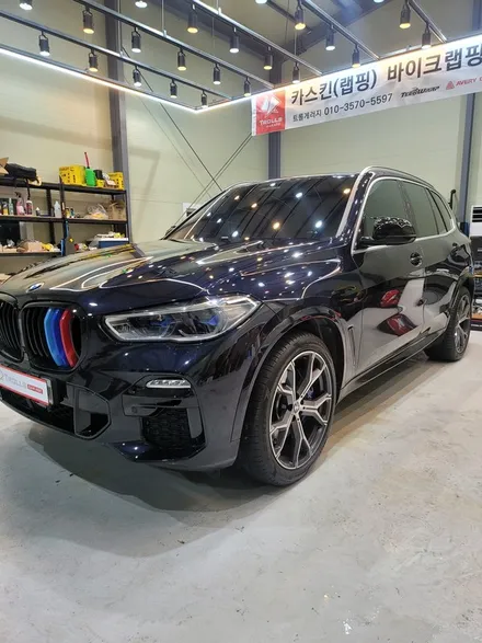 BMW X5 40i 본넷 PPF 사이드미러 유광블랙 랩핑 / 양주 백석읍