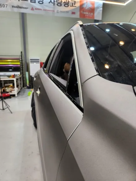 [양주랩핑] BMW X6 전체랩핑 크롬죽이기 타이니봇랩핑 / 양주 백석읍