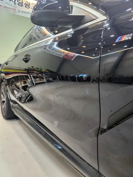 [양주랩핑] BMW X6 전체랩핑 크롬죽이기 타이니봇랩핑 / 양주 백석읍