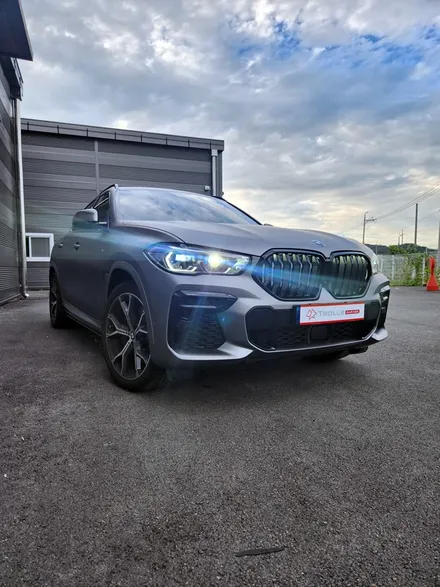 [양주랩핑] BMW X6 전체랩핑 크롬죽이기 타이니봇랩핑 / 양주 백석읍