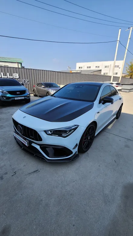 [양주, 의정부랩핑] 벤츠 CLA45AMG 타이니봇 전체랩핑 크롬죽이기 / 양주 백석읍