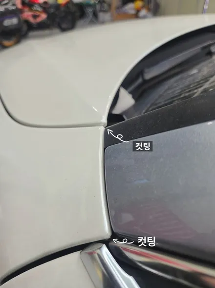 [양주랩핑] 아우디 A6 전체랩핑 타이니봇 메탈 페인트 화이트 / 양주 백석읍