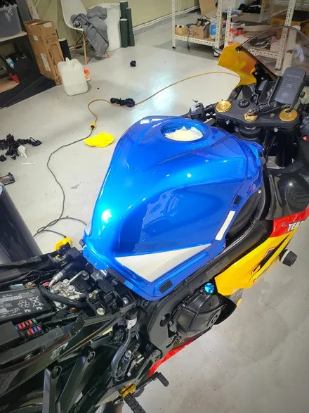 스즈키 R1000R 랩핑 탱크 부분랩핑 / 양주 백석읍