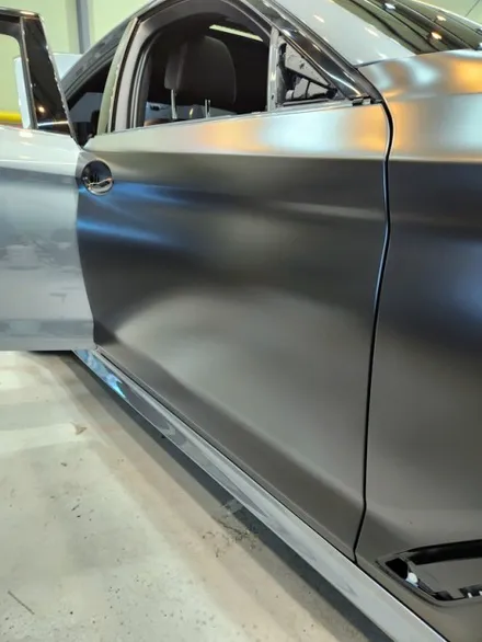 BMW G30 520d 사틴블랙 전체랩핑 그릴랩핑 / 양주 백석읍
