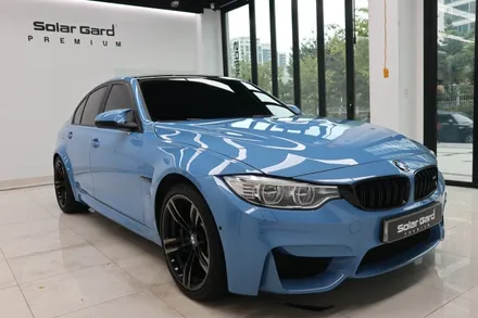 bmw m3_틴팅 재시공 LX, 퀀텀 블랙 8 / 인천 연수구 송도동