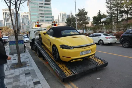 인천 솔라가드프리미엄 송도직영점 포르쉐 718박스터 GTS 보그썬팅, 전체 PPF시공후기 / 인천 연수구 송도동