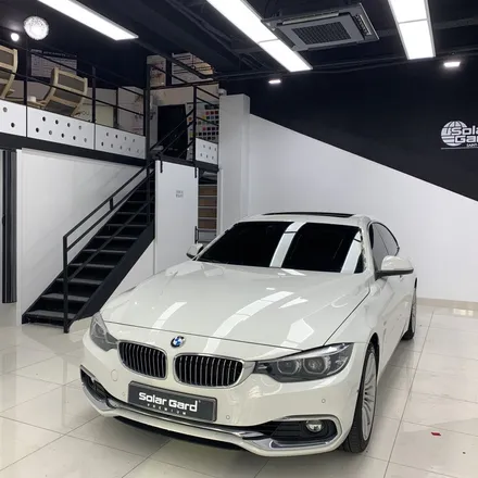인천 랩핑 추천 솔라가드 프리미엄 송도직영점 BMW 420I 탑폴리에 루프스킨 / 인천 연수구 송도동