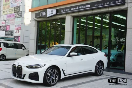 인천송도 BMW i4 자동차 썬팅추천 THE LX 솔라가드프리미엄 퀀텀 틴팅시공후기!! / 인천 연수구 송도동
