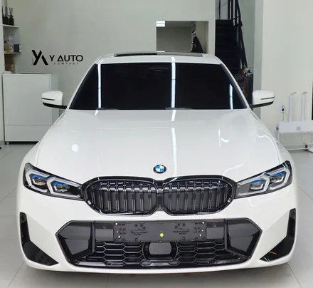 BMW 320D 티타늄 썬팅으로 완성된 프리미엄 드라이브 - 인천송도 와이오토 시공후기 / 인천 연수구 송도동