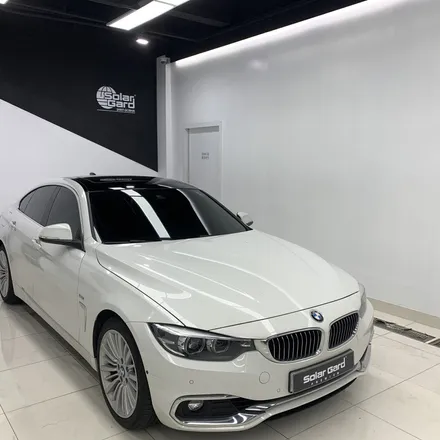 인천 랩핑 추천 솔라가드 프리미엄 송도직영점 BMW 420I 탑폴리에 루프스킨 / 인천 연수구 송도동