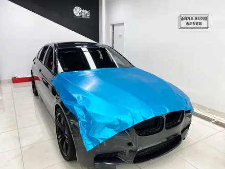 인천 랩핑 잘하는 곳 / BMW F10 M5 satin ocean shimmer (사틴오션쉬머) 전체랩핑 / 인천 연수구 송도동