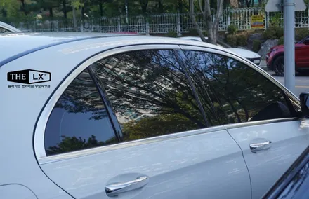인천송도 썬팅추천업체!! 벤츠 E250 틴팅도 역시 THE LX 송도직영점에서 깔끔하게 시공 완료!! / 인천 연수구 송도동
